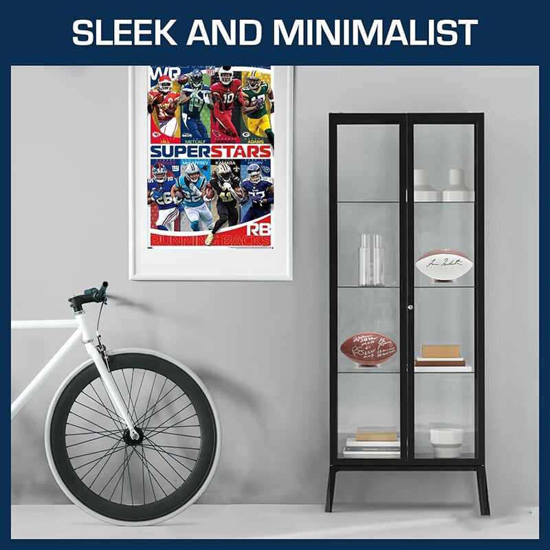 Akrilni držač za loptu Stalak za izložbu za košarku Nogomet Odbojka Nogomet Ragbi Stalak za izložbu Trokutasti stalak Spremište sportske lopte