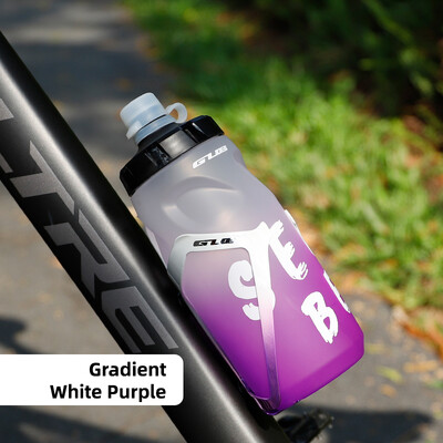 GUB Biciklistička boca za vodu Rainbow Brdski bicikl Cestovni bicikl Biciklistička boca s gradijentom boja 650 ml Biciklistička boca velikog kapaciteta