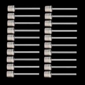 Nauja sportinio kamuolio pripučiamo siurblio adata, skirta futbolo krepšinio futbolui pripučiamo oro vožtuvo adapteris nerūdijančio plieno siurblys 10/20 vnt.