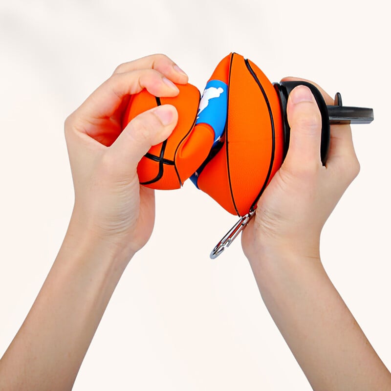 Sklopiva silikonska košarkaška boca za vodu od 550 ml, sklopiva i praktična kuglasta čaša za piće, silikonska boca koja ne curi