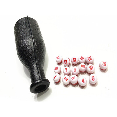 Bilijarska igra Kelly Pool Shaker Boca Dvorana za biljar Dice Ball Room Entertainment Sa standardnim setom od 16 numeriranih kuglica za zbrojenje