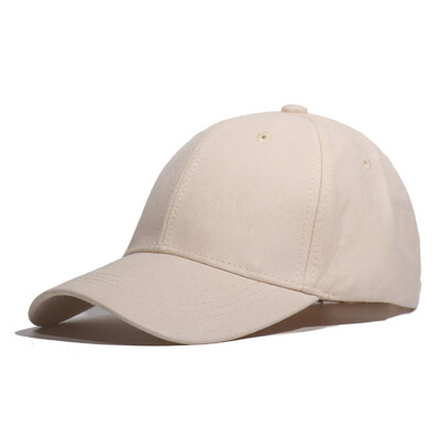 Podesive prozračne kape od brušene kože za žene i muškarce, uniseks od meke umjetne antilop kože, jednobojne sportske kape