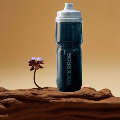 ROCKBROS Biciklistička boca za vodu Izolirana biciklistička boca za vodu Teretana Fitnes Trčanje Sportska boca za vodu 750 ML MTB boca za cestovni bicikl