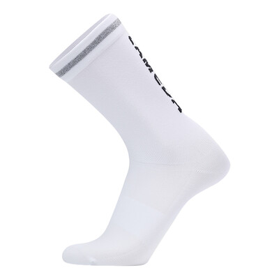LAMEDA sportinės kojinės, prakaitą sugeriančios ir kvėpuojančios lauko dviračių kojinės iki vidurio blauzdos vyrams ir moterims šviesą atspindinčios sportinės kojinės