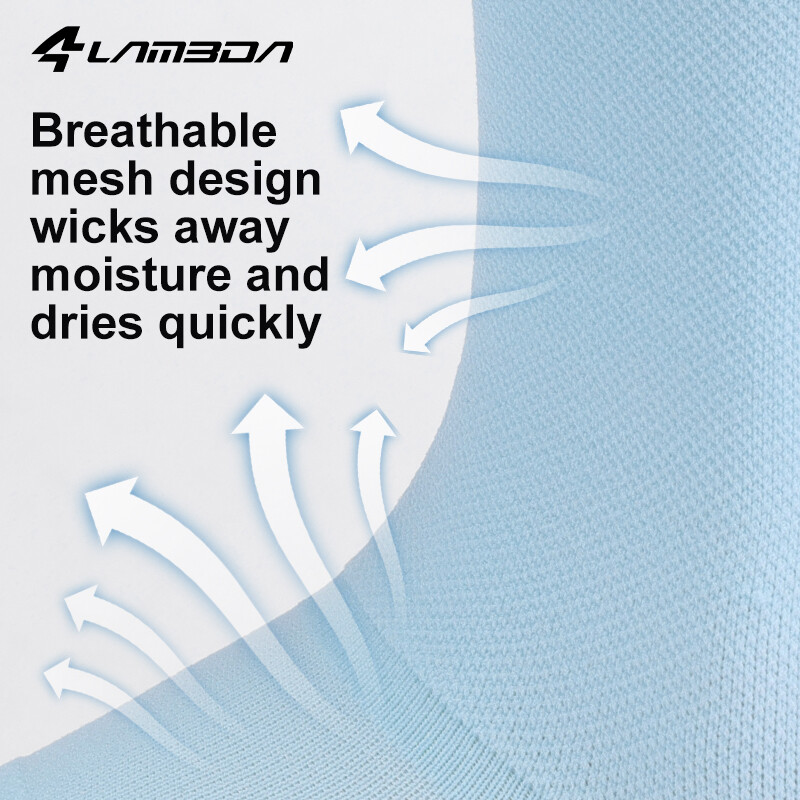 LAMEDA sportinės kojinės, prakaitą sugeriančios ir kvėpuojančios lauko dviračių kojinės iki vidurio blauzdos vyrams ir moterims šviesą atspindinčios sportinės kojinės