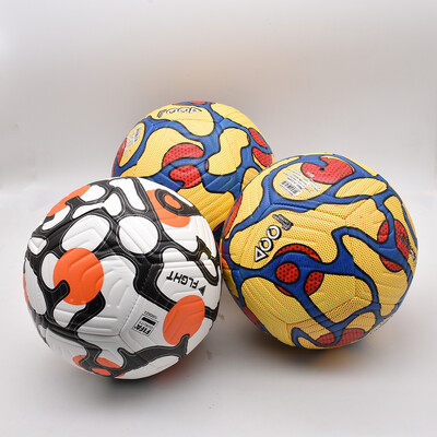 Futbolas Futbolas futbolas Oficialus dydis 5 pu futbolas Aukštos kokybės rungtynių kamuoliai Treniruotės futbolas