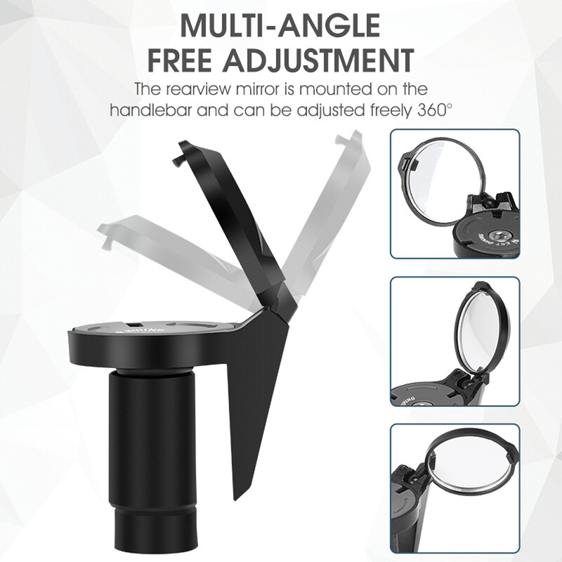 Utikač za upravljač bicikla, retrovizor, podesivo ogledalo za upravljač bicikla, retrovizor za bicikl, biciklistički pribor