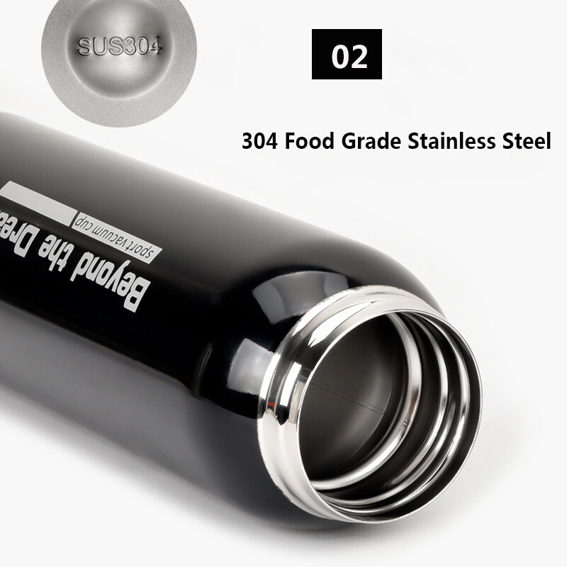 500 ML Biciklistička boca za vodu za vanjske sportove Vakuumska biciklistička šalica za vodu od nehrđajućeg čelika Termo šalica za piće Oprema za putni biciklizam