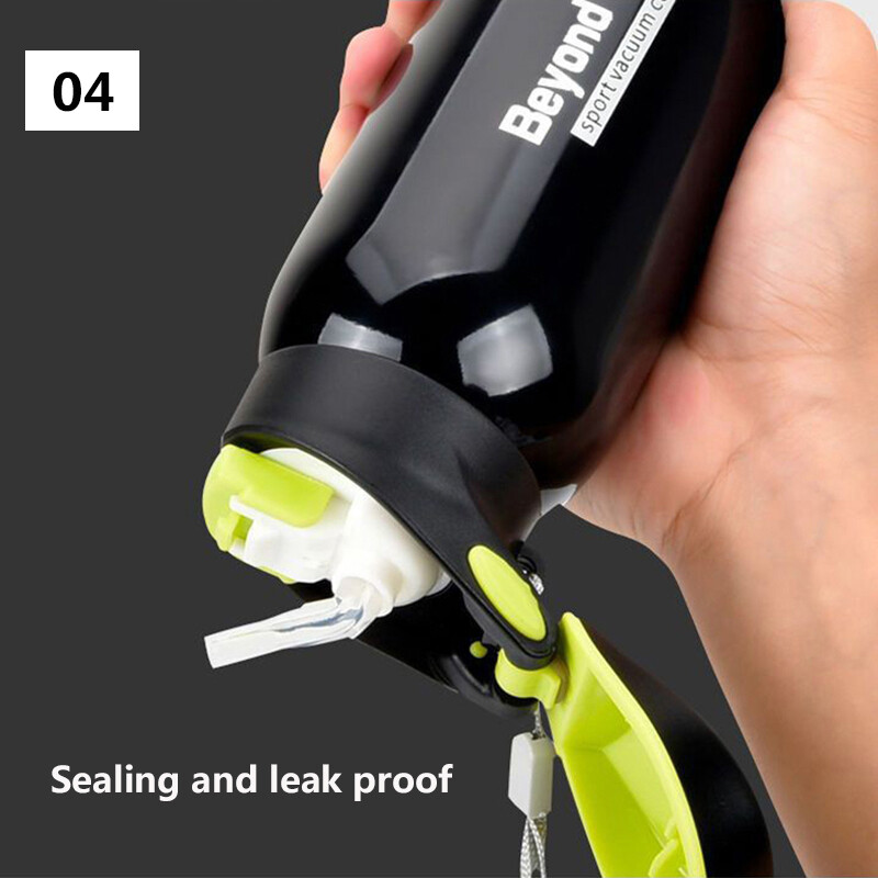 500 ML Biciklistička boca za vodu za vanjske sportove Vakuumska biciklistička šalica za vodu od nehrđajućeg čelika Termo šalica za piće Oprema za putni biciklizam