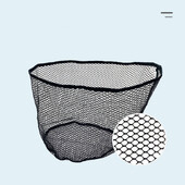 Plasa de pescuit Geanta de plasa Plasa de aterizare din silicon Accesorii pentru echipament de densitate mare Circumferinta plasei 58/86/110CM Adâncime net 22/25/35