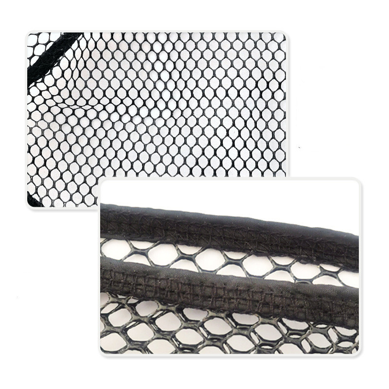 Plasa de pescuit Geanta de plasa Plasa de aterizare din silicon Accesorii pentru echipament de densitate mare Circumferinta plasei 58/86/110CM Adâncime net 22/25/35