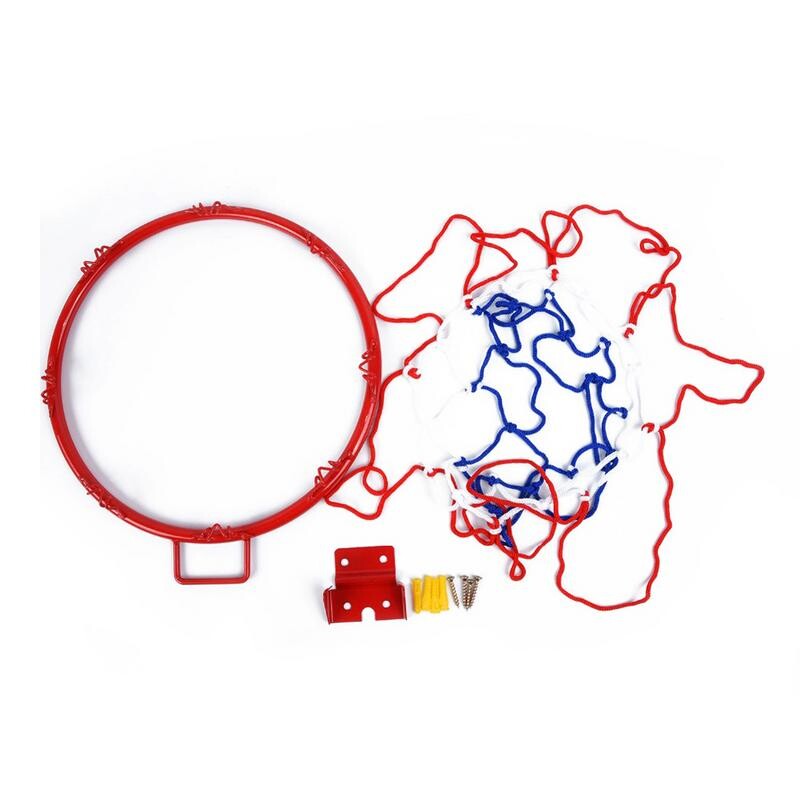 Viseća košarkaška lopta 32 cm, zidna mreža za obruč za gol, sportska mreža za unutarnju i vanjsku zidnu viseću mrežu za košarku