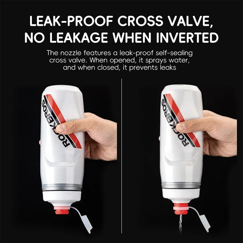 ROCKBROS Biciklistička boca za vodu Termalno silikonska boca s izolacijom za hladnu vodu Bicikl za fitness Prijenosni kuhalo za vodu 620 ml