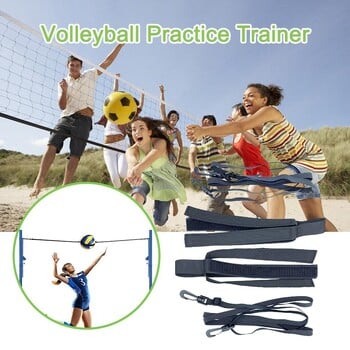 1pcs Practical Assistant Ανθεκτικό στη φθορά Flexible Volleyball Practice Trainer For Exercise Volleyball Trainer Volleyball Bel Y1P4