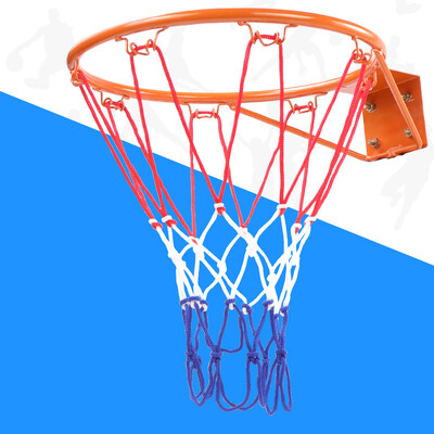 32 cm pentru agățat baschet, fixat pe perete, plasă de sport, pentru interior și exterior