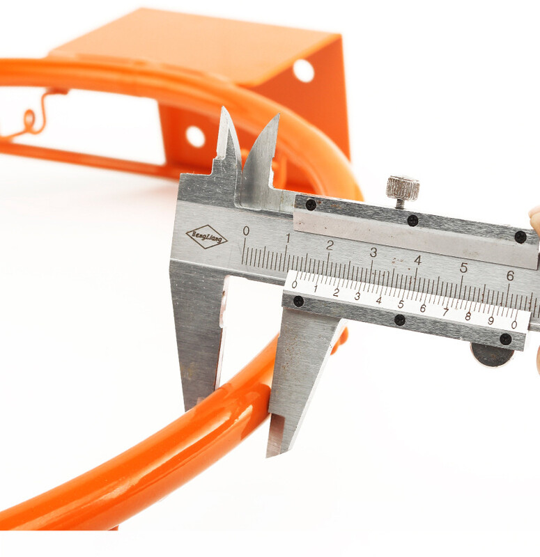 32 cm pentru agățat baschet, fixat pe perete, plasă de sport, pentru interior și exterior