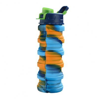 Sklopiva boca za vodu od 500 ml, prijenosna boca za piće za brdski bicikl Biciklistička čaša za piće za sportove