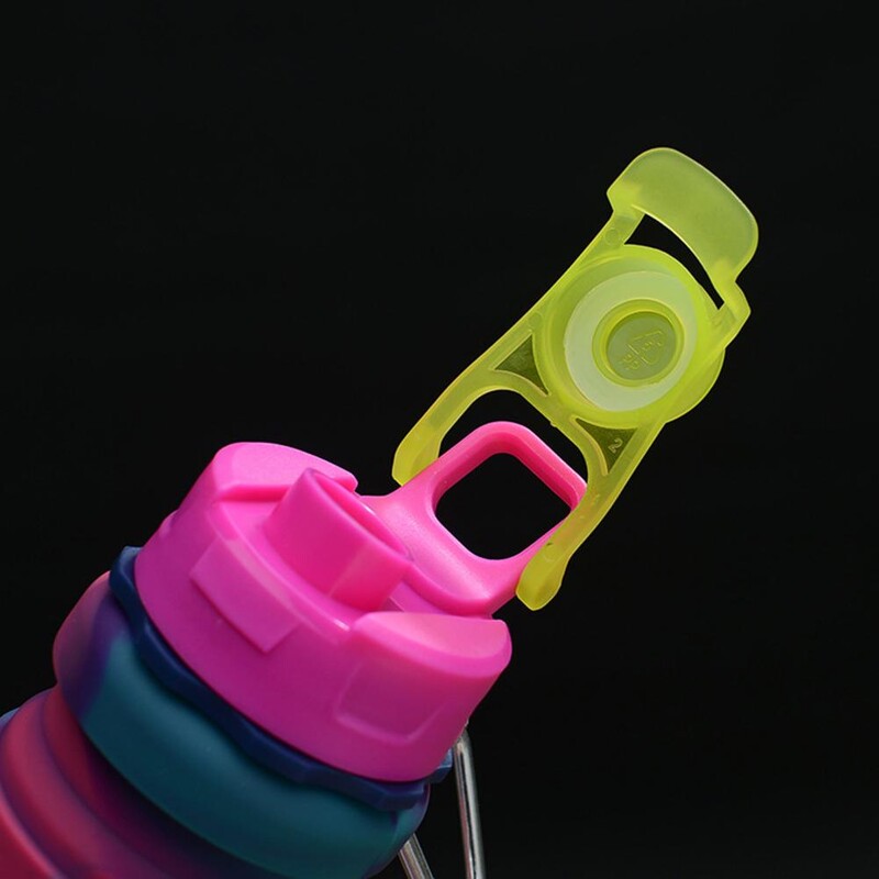 Sklopiva boca za vodu od 500 ml, prijenosna boca za piće za brdski bicikl Biciklistička čaša za piće za sportove