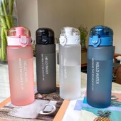 Sportska prozirna boca za vodu 780 ml, prijenosna prozirna nepropusna boca za putovanje u teretanu, matirana boca