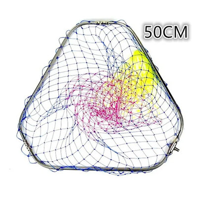 Jaka struna promjera 60 cm Mreža za sletanje glave Najlonska ribarska mreža u boji od nehrđajućeg čelika Ribarska mreža Turck Net Dipneting