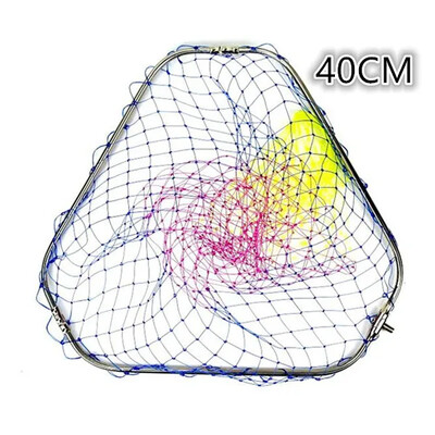 Jaka struna promjera 60 cm Mreža za sletanje glave Najlonska ribarska mreža u boji od nehrđajućeg čelika Ribarska mreža Turck Net Dipneting