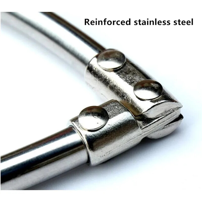 Jaka struna promjera 60 cm Mreža za sletanje glave Najlonska ribarska mreža u boji od nehrđajućeg čelika Ribarska mreža Turck Net Dipneting