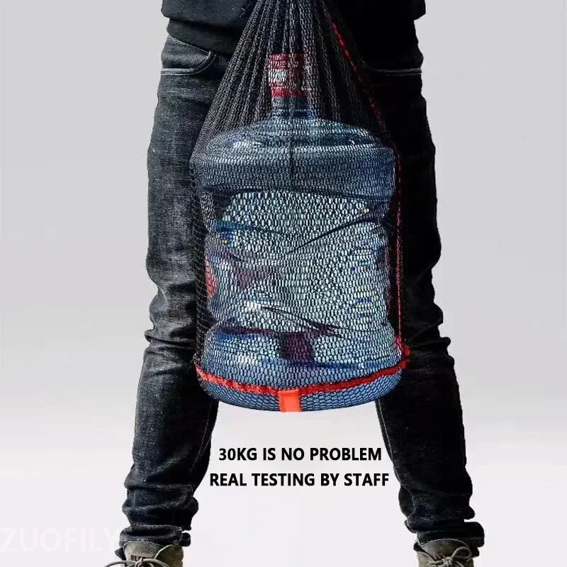 Τσάντα με δίχτυ ψαρέματος Πτυσσόμενη πάχυνση εργαλείων ψαρέματος Δίχτυα μικρού πλέγματος Ζωντανά δίχτυα ψαριών Τσάντα φορητό δίχτυ τσέπης Εφόδιο ψαρέματος Δίχτυ