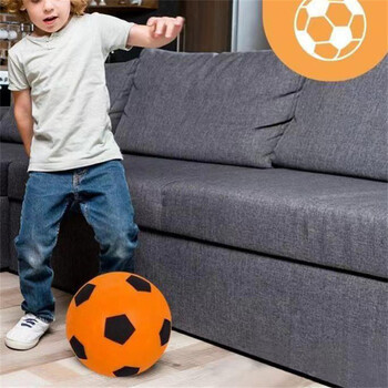 Silent Football Size 3 High Density Silent Foam Soccer Δώρο για αγόρια Mute Bouncing Ball Indoor Χωρίς θόρυβο Παιδικό αθλητικό παιχνίδι