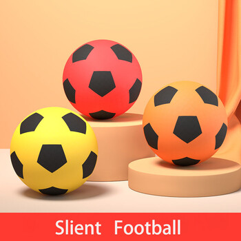 Silent Football Size 3 High Density Silent Foam Soccer Δώρο για αγόρια Mute Bouncing Ball Indoor Χωρίς θόρυβο Παιδικό αθλητικό παιχνίδι