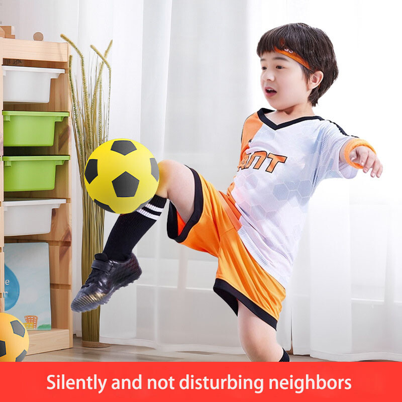 Tiha nogometna lopta veličine 3 visoke gustoće, tiha pjena nogometni poklon za dječake Mute Nogometna lopta za zatvorene prostore bez buke Dječja sportska igra