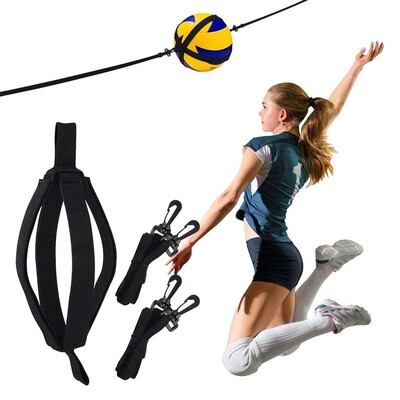 1pcs Practical Assistant Ανθεκτικό στη φθορά Flexible Volleyball Practice Trainer for Exercise Volleyball Trainer Volleyball Belt