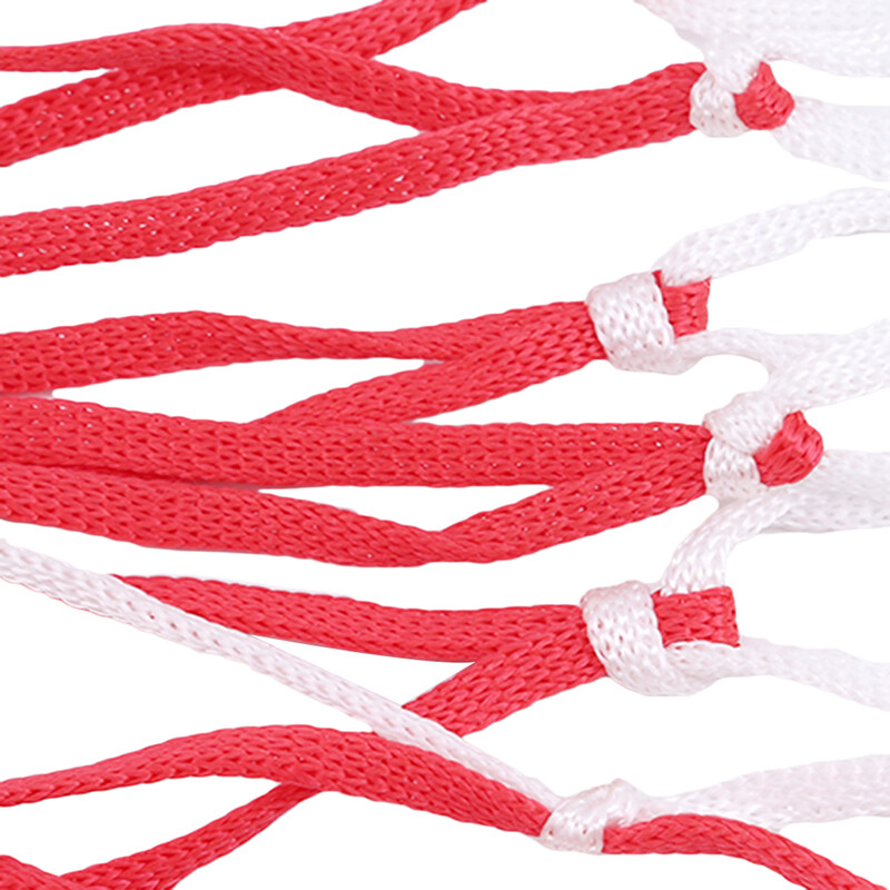 Välikorvpall Korvpall Jalgpall Võrkpall Suur nailonpunane + valge punutud võrkkott Sporditarvikud