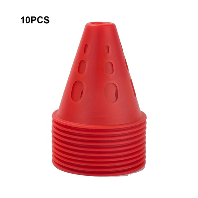 10 komada Označavanje Trening Cesta Konus Rolanje Piloti Prijenosne Multifunkcionalne Klizaljke Prepreke Nogometni Trening Prepreke Rekviziti
