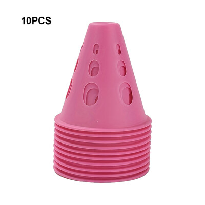 10 komada Označavanje Trening Cesta Konus Rolanje Piloti Prijenosne Multifunkcionalne Klizaljke Prepreke Nogometni Trening Prepreke Rekviziti