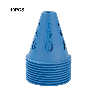 10 komada Označavanje Trening Cesta Konus Rolanje Piloti Prijenosne Multifunkcionalne Klizaljke Prepreke Nogometni Trening Prepreke Rekviziti