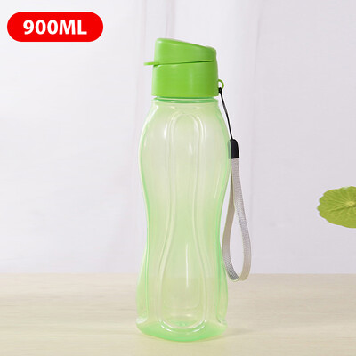 1L Ortable prijenosna boca za vodu za sportove na otvorenom Plastična čaša velikog kapaciteta prijenosna plastična čaša Alat za piće za kampiranje