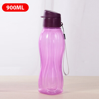 1L Ortable prijenosna boca za vodu za sportove na otvorenom Plastična čaša velikog kapaciteta prijenosna plastična čaša Alat za piće za kampiranje