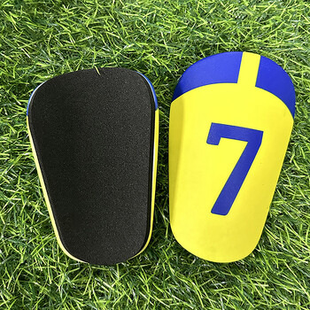 1 ζεύγος Mini Football ShinPad Leg Protector Ελαφρύ, ανθεκτικό στη φθορά, Απορρόφηση κραδασμών ποδοσφαίρου Προπόνηση Κόπας σανίδα ποδοσφαίρου τρόπαια ποδοσφαίρου