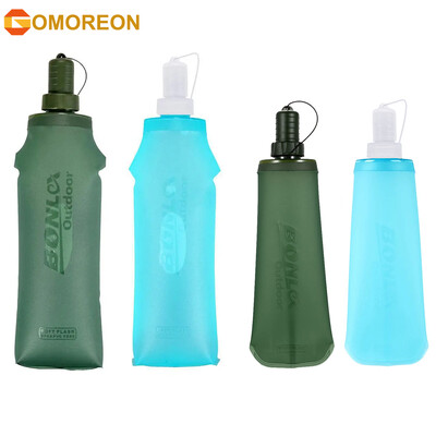 250ML 500ML Soft Flask, Running Water Bottle Foldable TPU Hydration Flask for Running Hydration Pack Ποδηλατικό Μαραθώνιο Πεζοπορίας