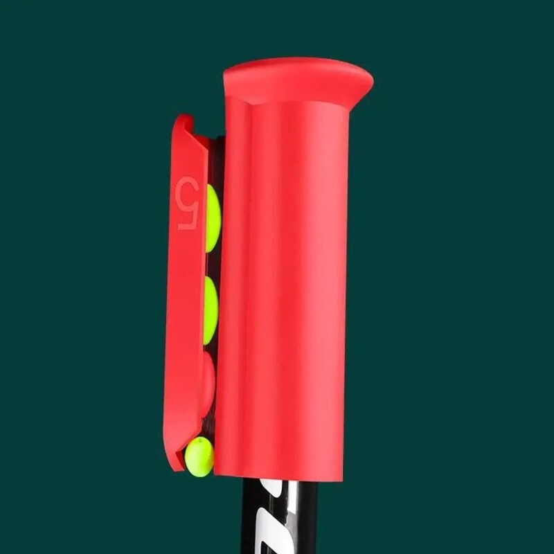 5Pcs/Set Novi utikač štapa za pecanje visoke elastičnosti Namotač crvenog namotača žice za namatanje 10-25 mm silikonski poklopac za glavu