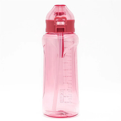 Plastični kuhalo za vodu Prijenosna putna boca za vodu Prijenosna putna teretana Prozirna nepropusna velika boca za piće