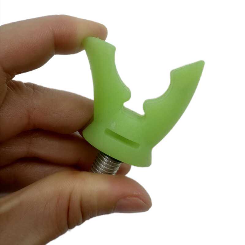 Gumena hvataljka za naslon glave šaranskog štapa za pecanje i alarm za pecanje