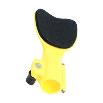 Meškerės laikiklio atramos stovo riešo atrama