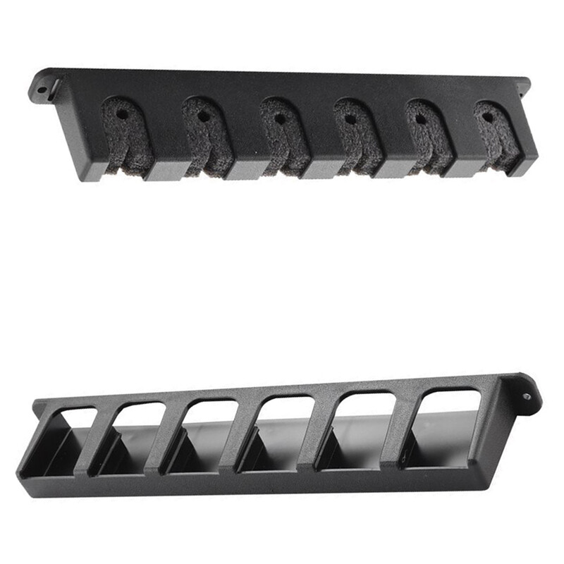 2KOM držači štapova za pecanje za garažna vrata Zidni držač štapova za pecanje horizontalni/vertikalni stalci za pohranu 6 štapova za pecanje