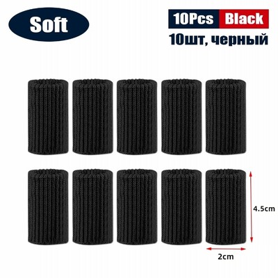 10 tk golfi sõrmede traksidega varrukad pöidla tugikaitse pehme mugav padi meeste naiste korvpall võrkpall tennis