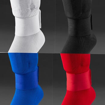 Shin Guard Fixed Tape Fastener Ρυθμιζόμενο ελαστικό Shinguard ιμάντα στερέωσης για ποδόσφαιρο ποδοσφαίρου Ποδηλατικό πόδι Shin Pad