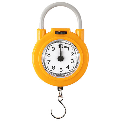10 kg digitaalne mini taskukaal 0,1 kg kalapüügi kaal kaasaskantav reisipagasi kaalumine konksuga õuepüügivahenditega