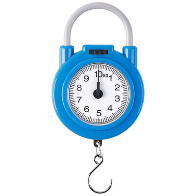 10 kg digitaalne mini taskukaal 0,1 kg kalapüügi kaal kaasaskantav reisipagasi kaalumine konksuga õuepüügivahenditega