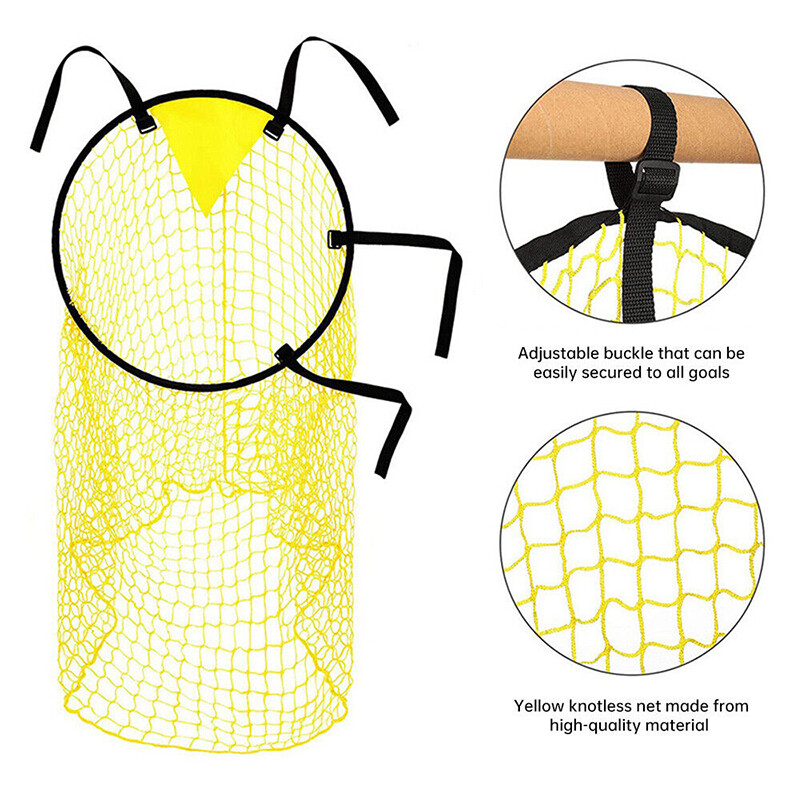 Nogometna mreža za metu, sklopiva mreža za nogometnu loptu, oprema za treniranje nogometa na otvorenom za trening točnosti šuta