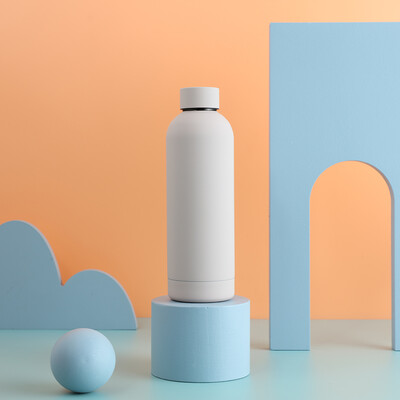 Watersy 500 ML termosica od nehrđajućeg čelika s malim ustima, sportski kuhalo za vodu Keep Cold Termalna šalica, prijenosna izolirana šalica, kuhalo za vodu za teretanu